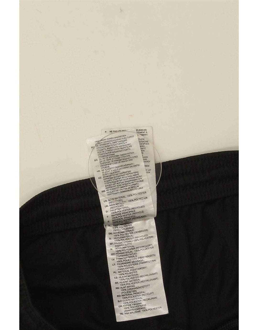 Pantaloncini sportivi Adidas Aeroready da donna UK 10 piccoli poliestere nero