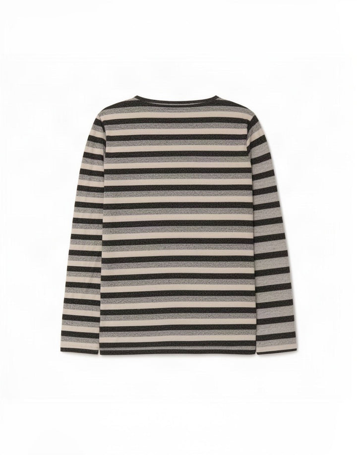 Top da donna a maniche lunghe Mountain Warehouse UK 16 Large Grey Striped