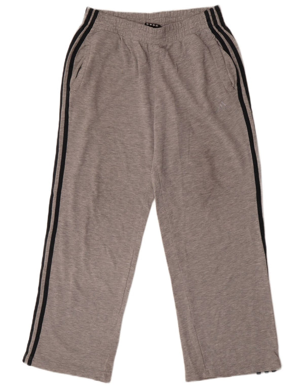 Pantaloni da tuta da uomo Adidas Joggers piccoli in cotone grigio