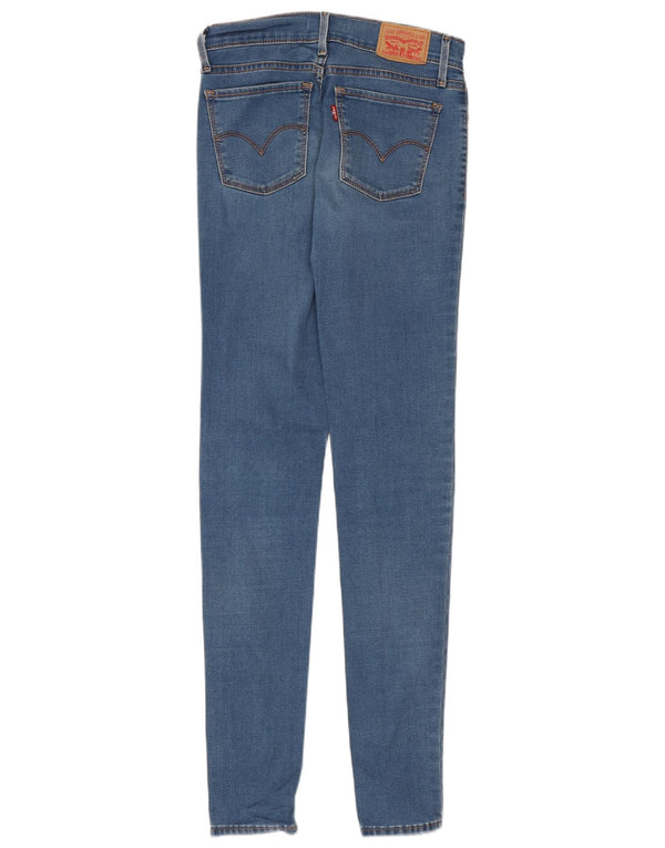 Jeans Levi's da donna 710 super skinny W25 L32 cotone blu