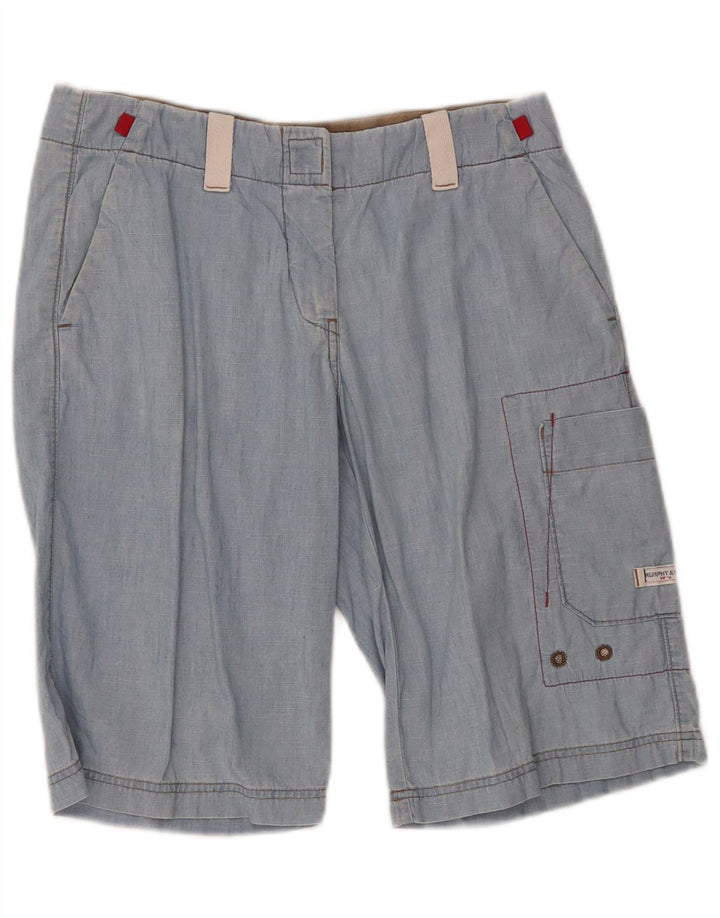 Murphy & Nye Pantaloncini cargo da uomo piccoli W29 Blu Cotone