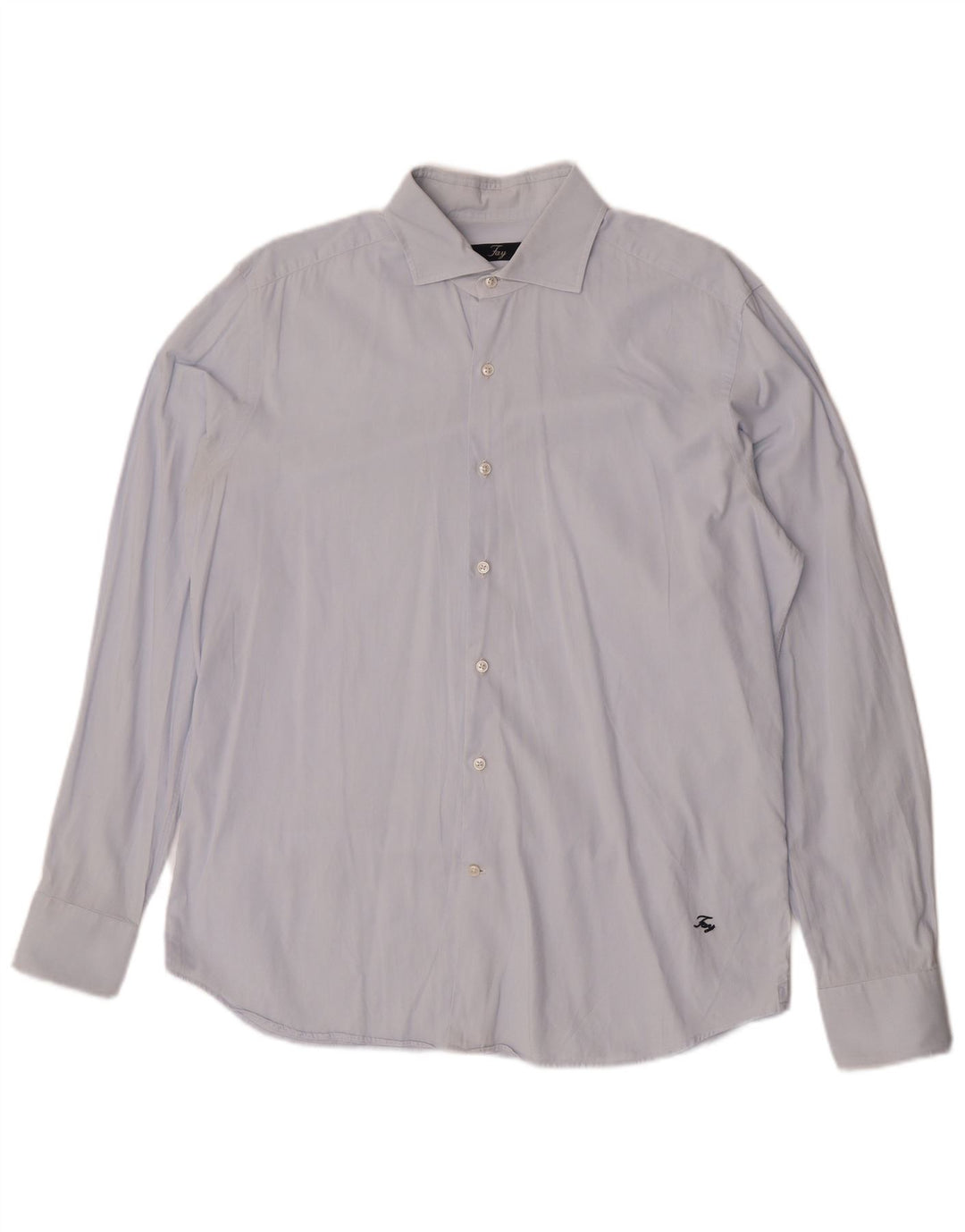Camicia da uomo Fay taglia 43 17 XL blu
