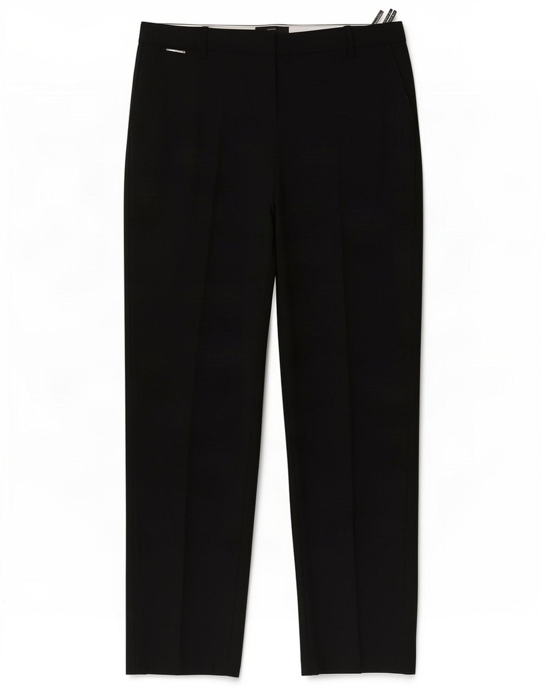 Pantaloni chino autografi da donna Marks & Spencer UK 12 medi W32 L31 neri