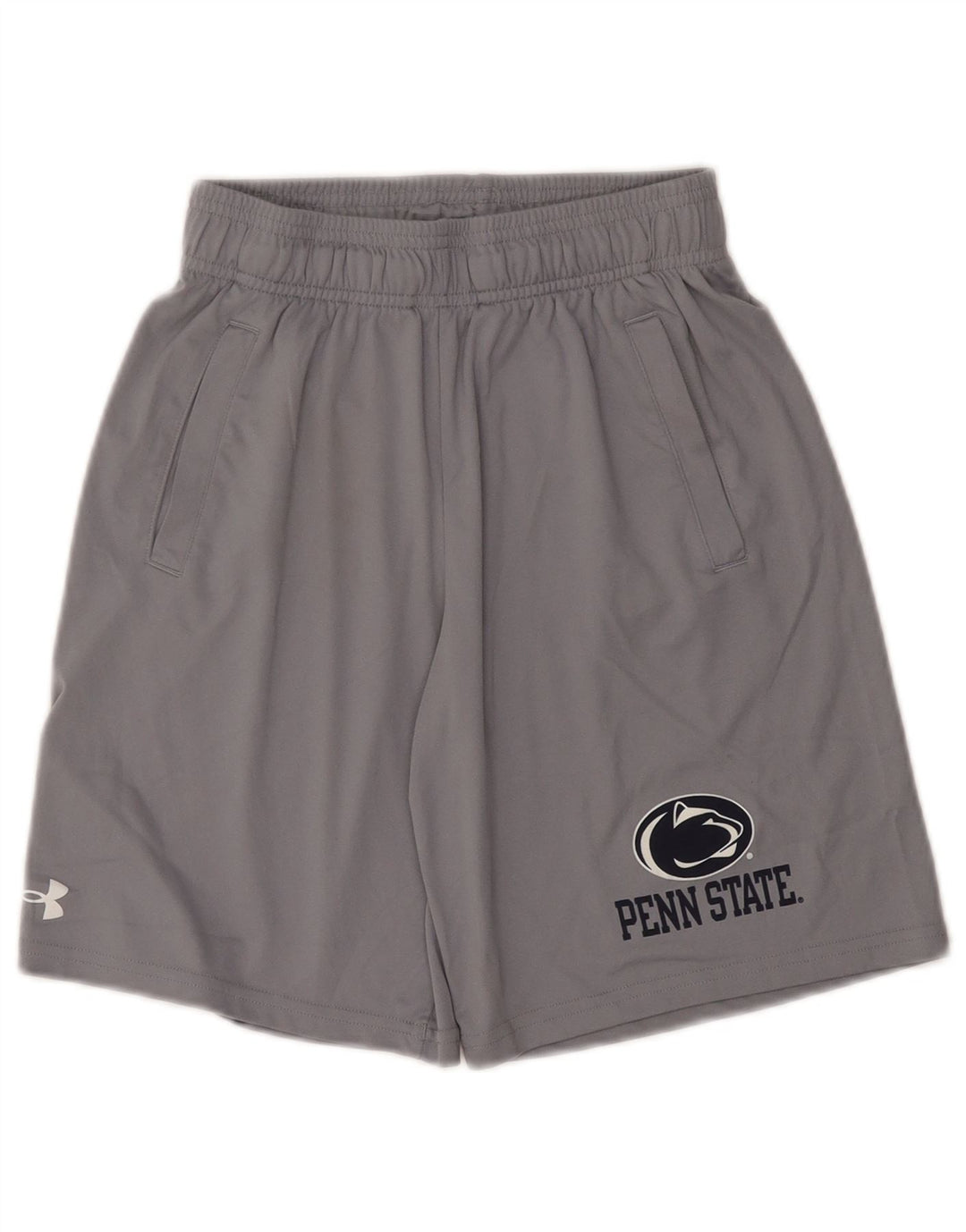 Pantaloncini sportivi UNDER ARMOUR da ragazzo Penn State Graphic 11-12 anni, grandi, grigi