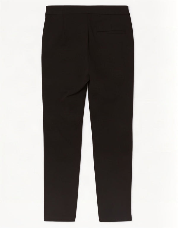 Pantaloni da abito slim a vita alta da donna Zara EU 42 Large W32 L26 neri