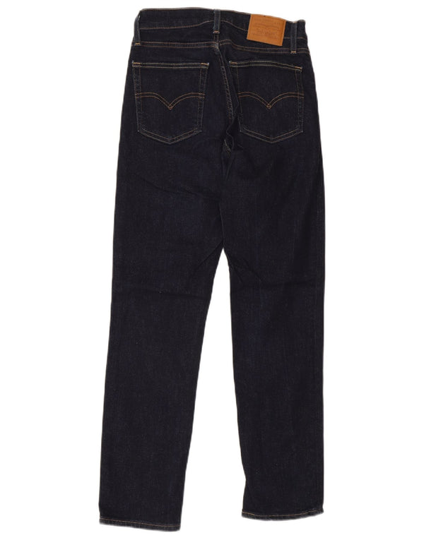 Jeans dritti a vita alta Levi's 724 da donna W27 L28 in cotone blu navy