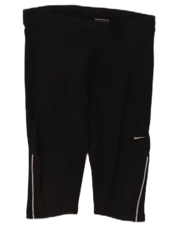 Leggings Nike Dri Fit Capri da donna UK 14 poliestere nero medio