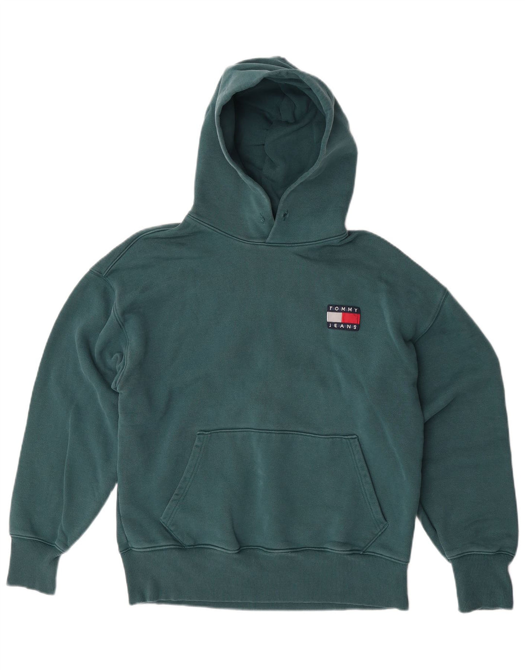 Maglione con cappuccio da uomo Tommy Hilfiger grande verde