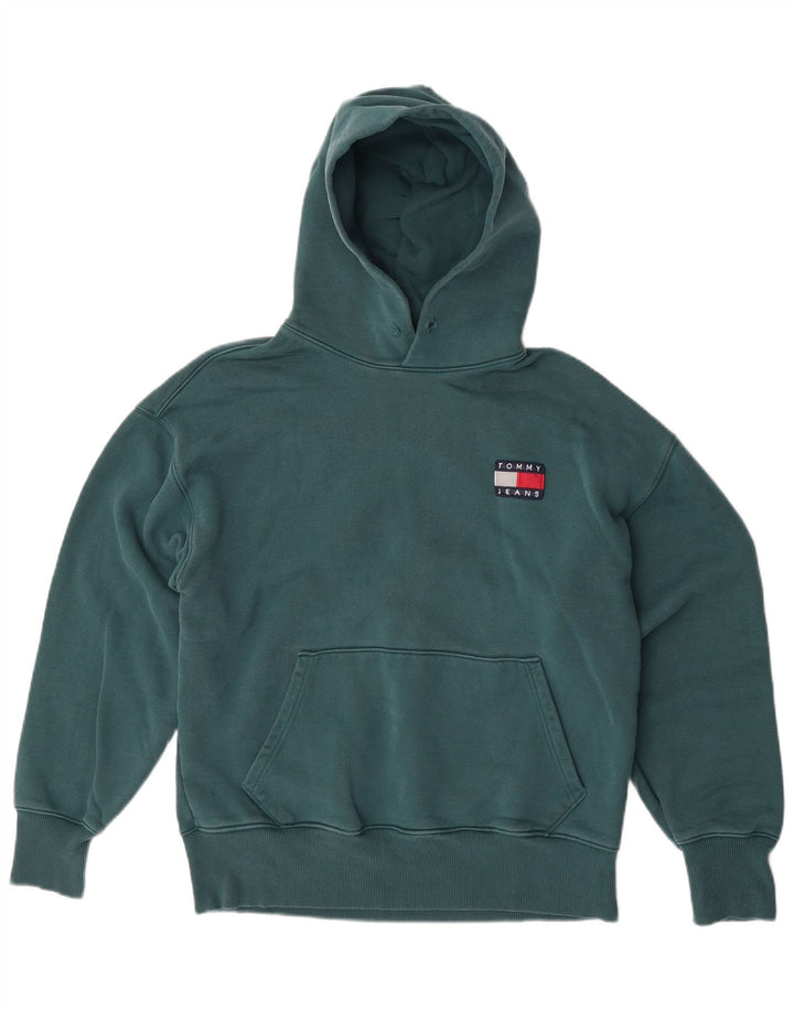 Maglione con cappuccio da uomo Tommy Hilfiger grande verde
