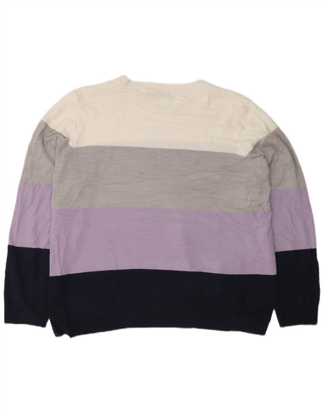 Maglione maglione girocollo da donna Marks & Spencer UK 22 2XL multicolore