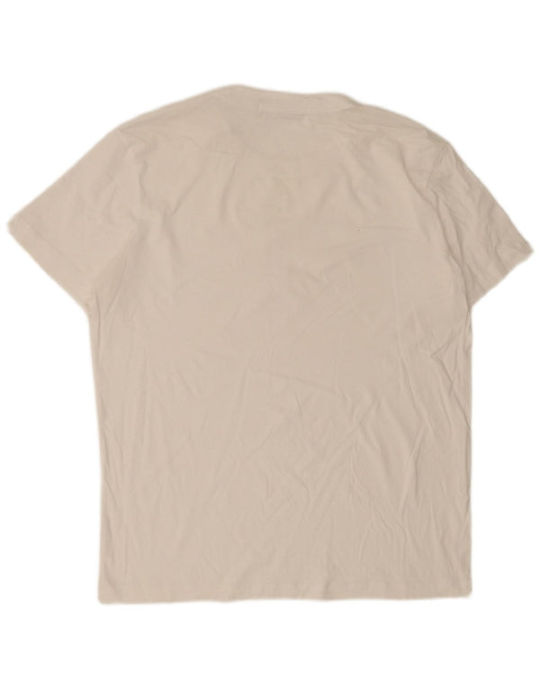 Maglietta grafica da uomo Calvin Klein Jeans Top XL Bianca