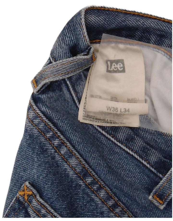 Jeans dritti da uomo Lee W36 L34 cotone blu