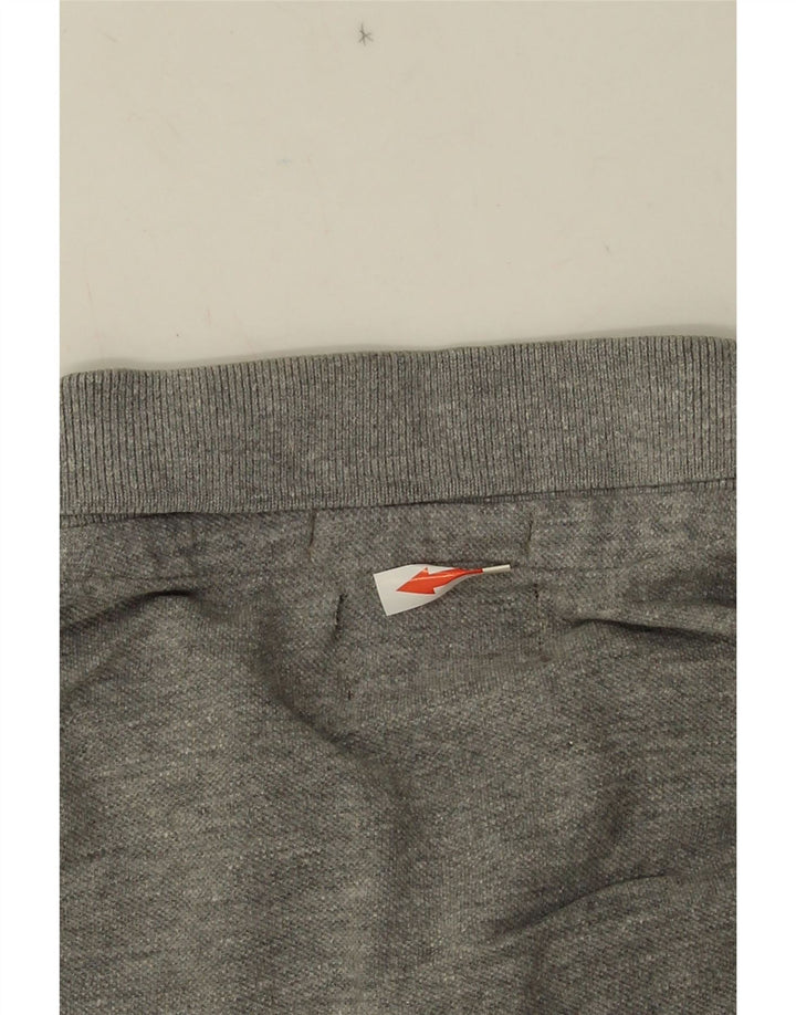 Polo grafica da uomo Jack & Jones piccola grigia chiazzata