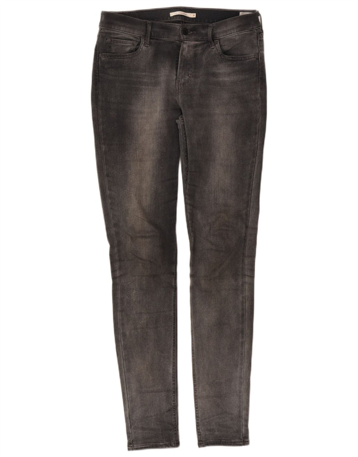 Jeans Levi's da donna 710 super skinny W31 L32 cotone grigio