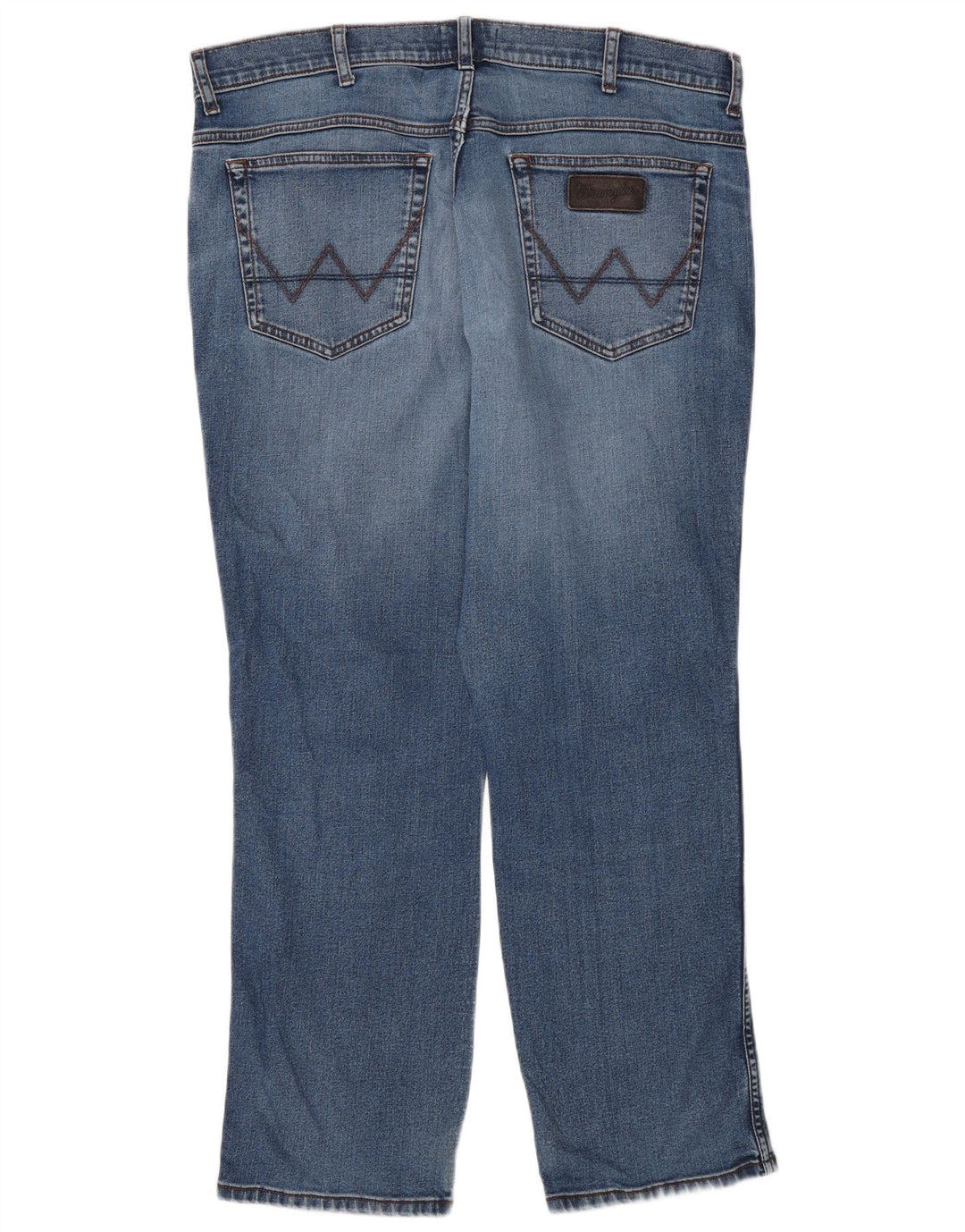 Jeans dritti da uomo Wrangler Texas W38 L30 cotone blu