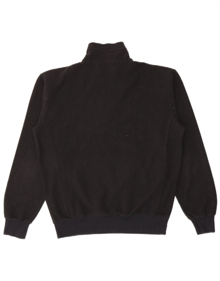 Maglione in pile da donna con collo e zip Champion UK 14 poliestere nero medio