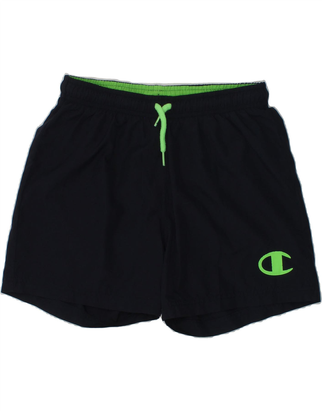 CHAMPION Boys Sport Shorts 11-12 Years Large Navy Blue | Vintage Champion | Thrift | Second-Hand Champion | Used Clothing | Messina Hembry 
