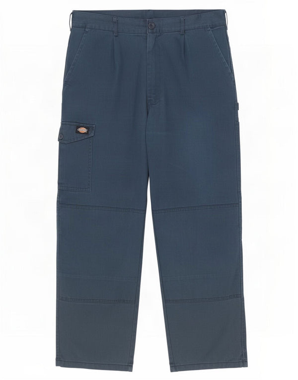 Pantaloni cargo dritti da uomo Dickies W38 L28 Blu Navy