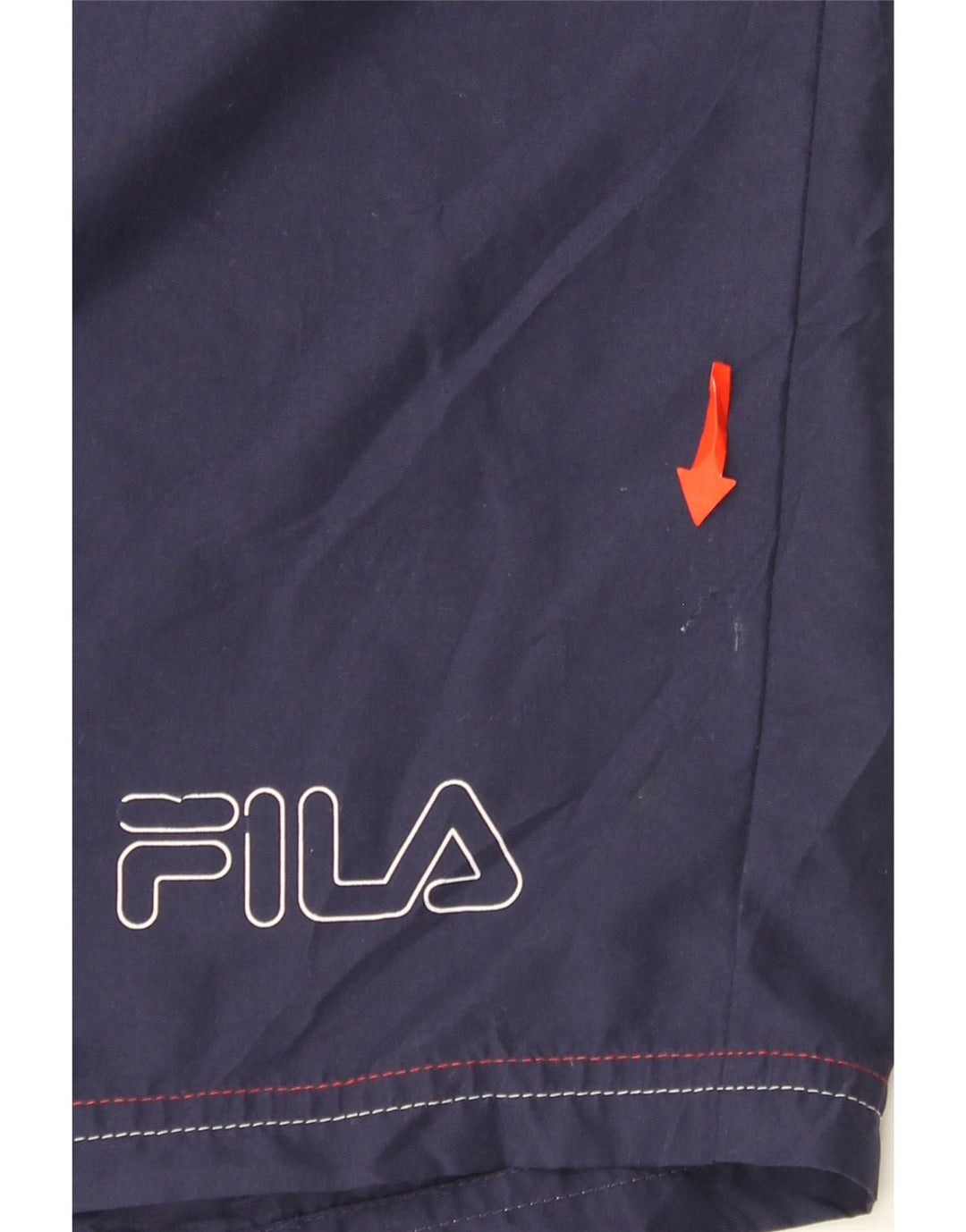 Pantaloncini da bagno da uomo Fila XL blu navy in poliestere