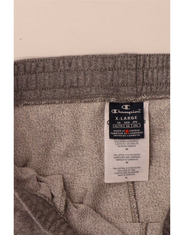 Pantaloni da tuta da uomo Champion Joggers XL in cotone grigio