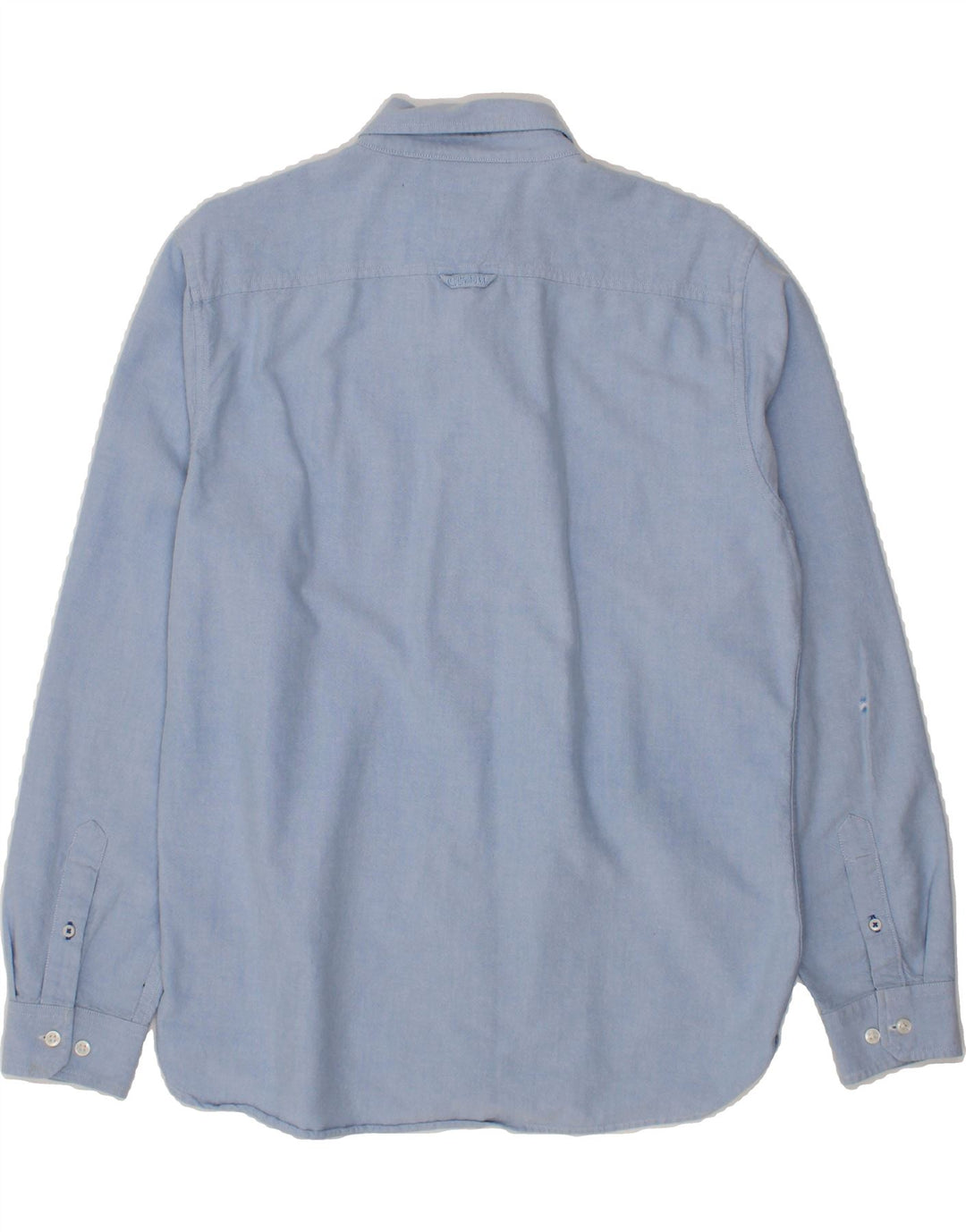 CREW CLOTHING Mens Shirt Large Blue Cotton Vintage Crew Clothing and Second-Hand Crew Clothing from Messina Hembry 