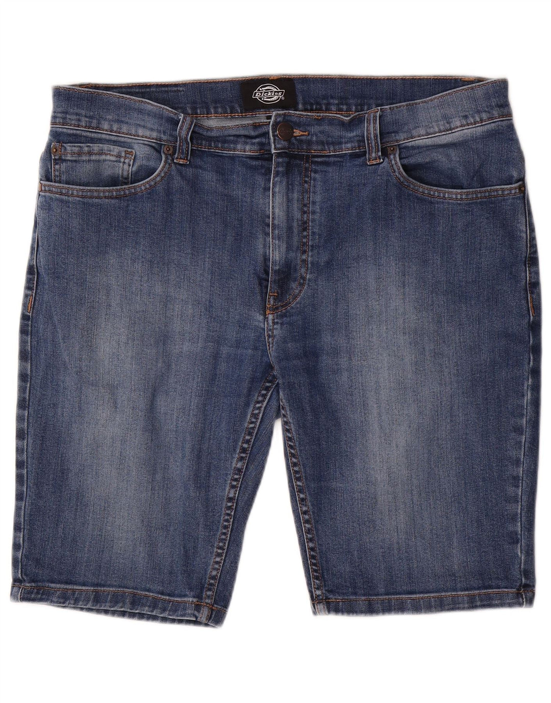 Pantaloncini di jeans da uomo Dickies W36 grandi cotone blu