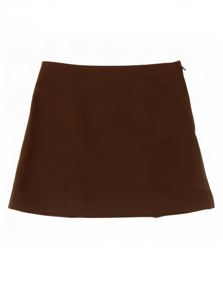 Minigonna Zara da donna piccola W26 marrone