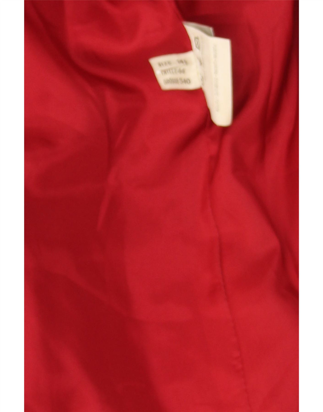 VINTAGE Womens Overcoat UK 14 Large Red Wool Vintage Vintage and Second-Hand Vintage from Messina Hembry 