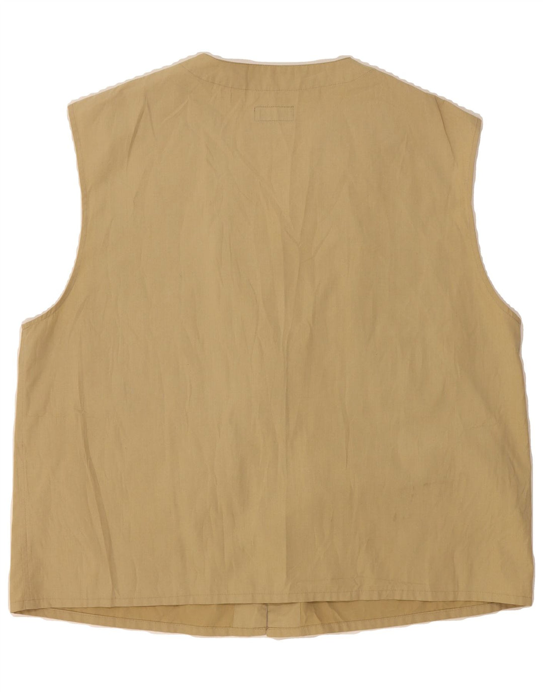 ROBERT'S Mens Utility Gilet UK 42 XL Beige Vintage Robert's and Second-Hand Robert's from Messina Hembry 