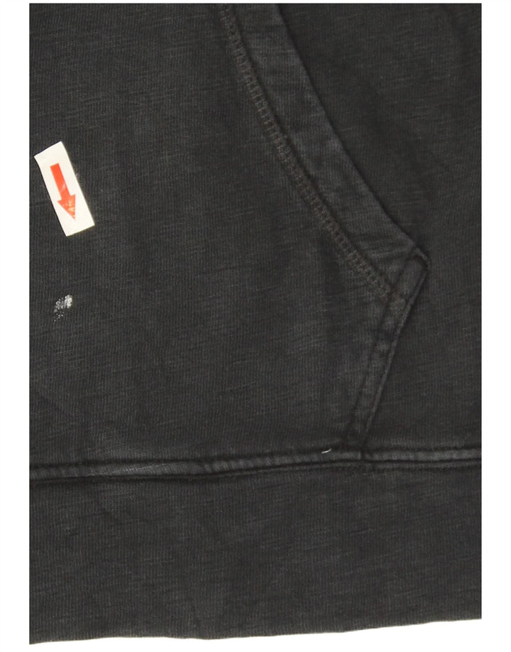 Felpa oversize Champion Heritage da donna UK 10 piccola nera