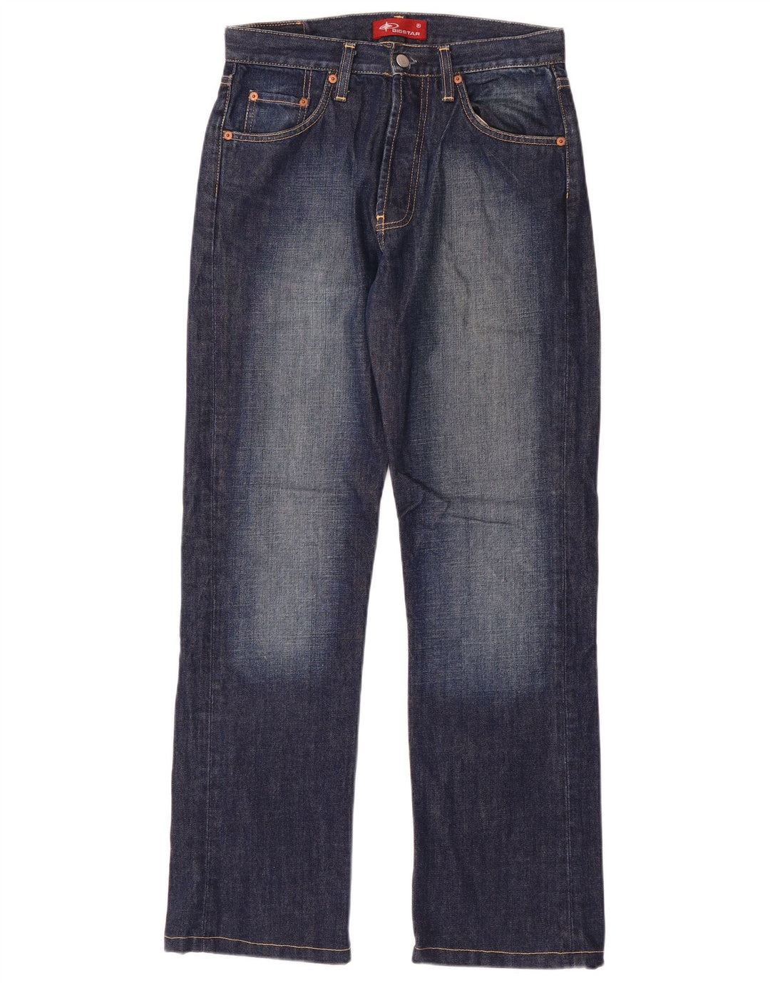 Jeans dritti da uomo Big Star W31 L31 cotone blu