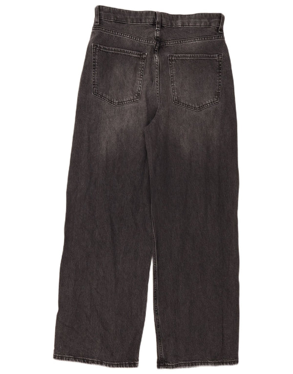 Jeans Marks & Spencer da donna Per Una a gamba larga UK 10 Small W30 L29 Grigio