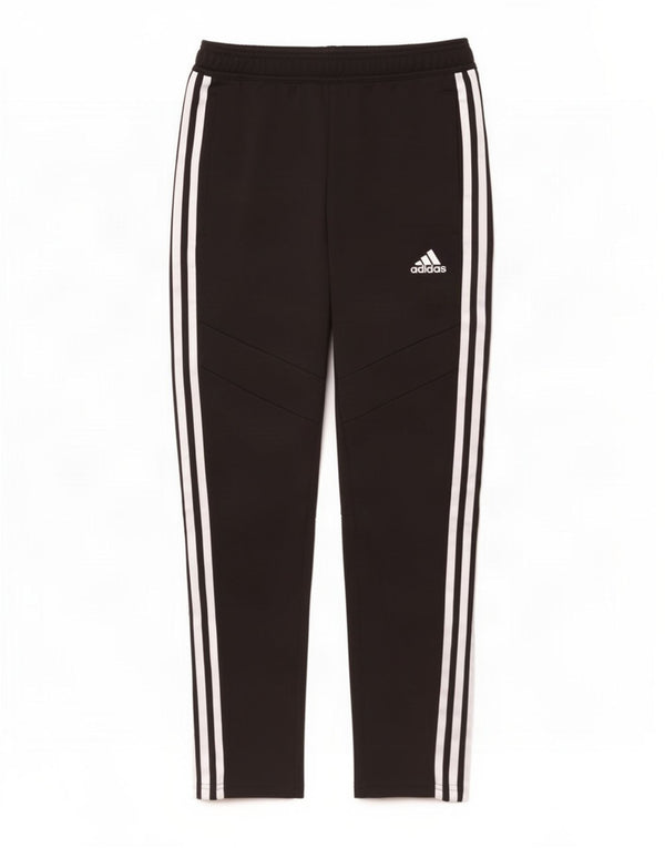 Pantaloni della tuta da ragazzo Adidas 11-12 anni in poliestere nero