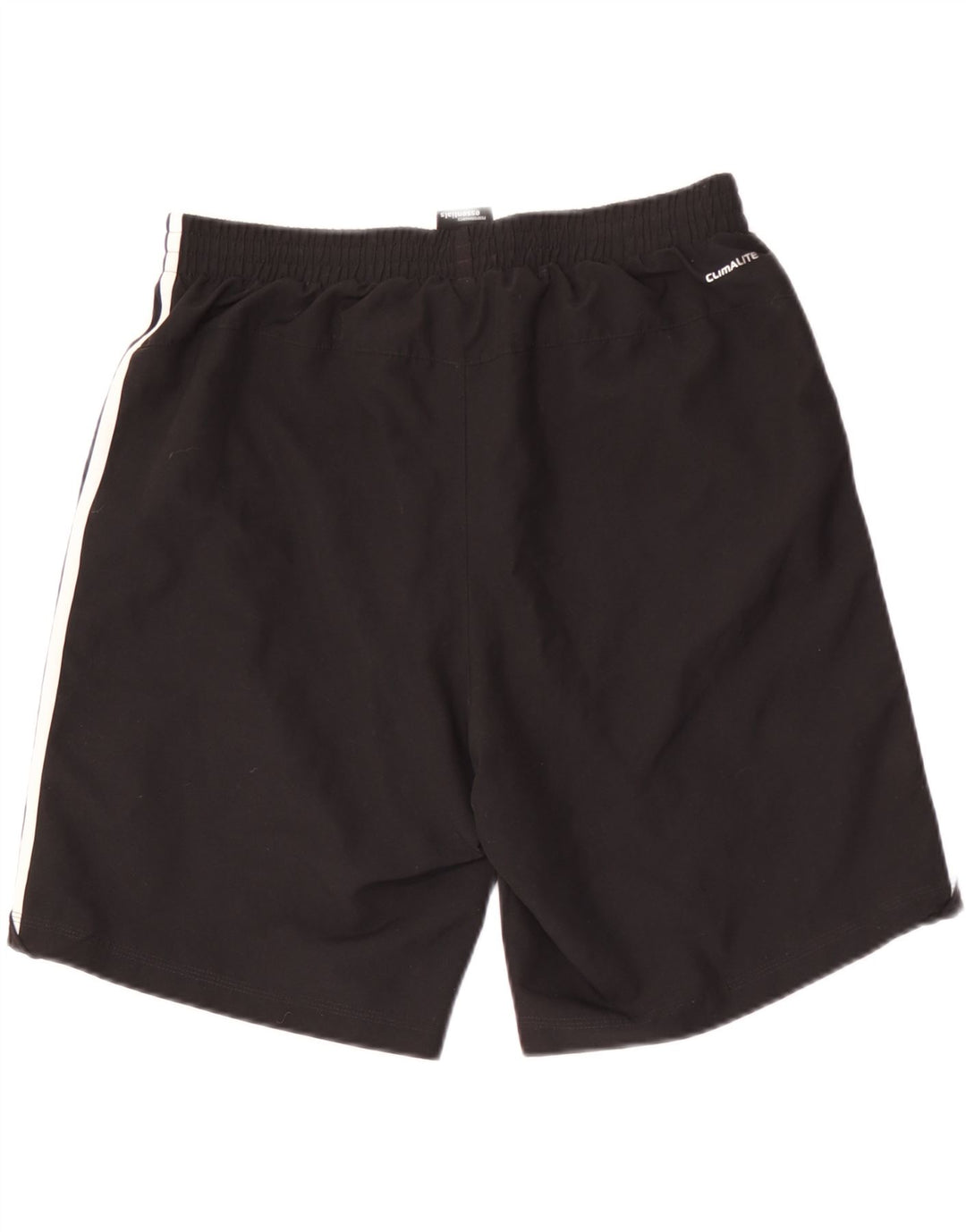 Pantaloncini sportivi Adidas Climalite da uomo grandi in poliestere nero