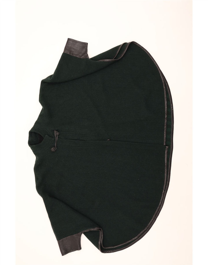 Cappotto poncho da donna VINTAGE taglia unica verde