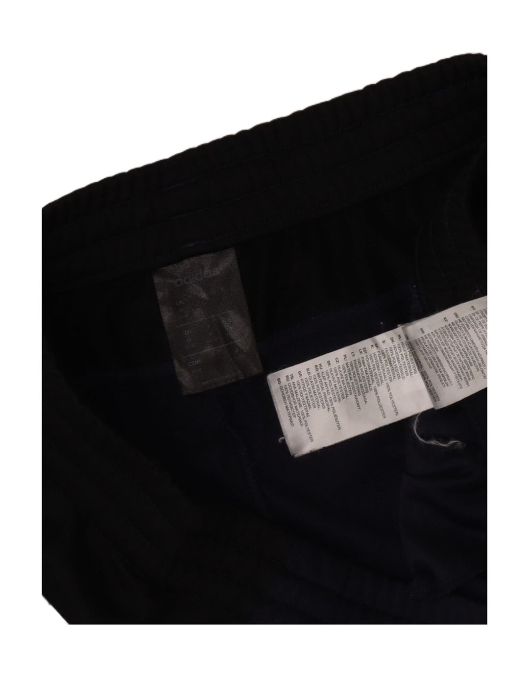 Leggings Adidas da donna UK 14 poliestere color block medio blu navy