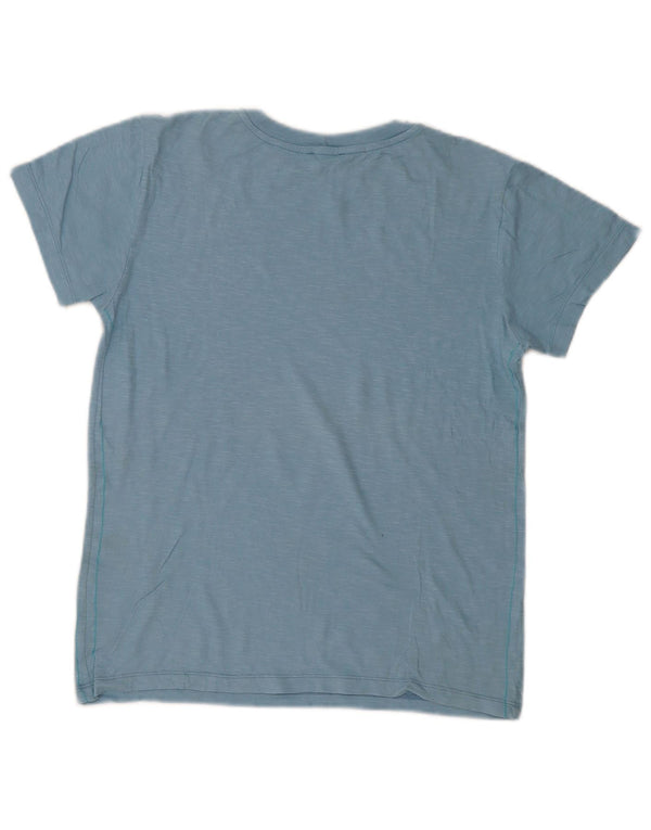 T-shirt grafica da donna Benetton Top UK 14 Blu medio