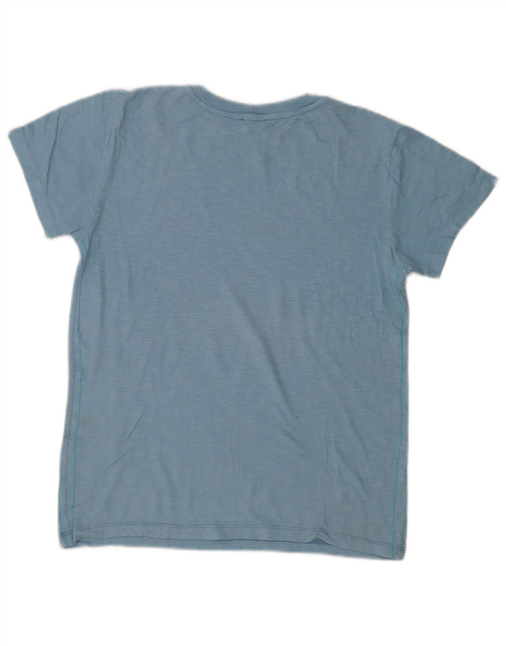 T-shirt grafica da donna Benetton Top UK 14 Blu medio