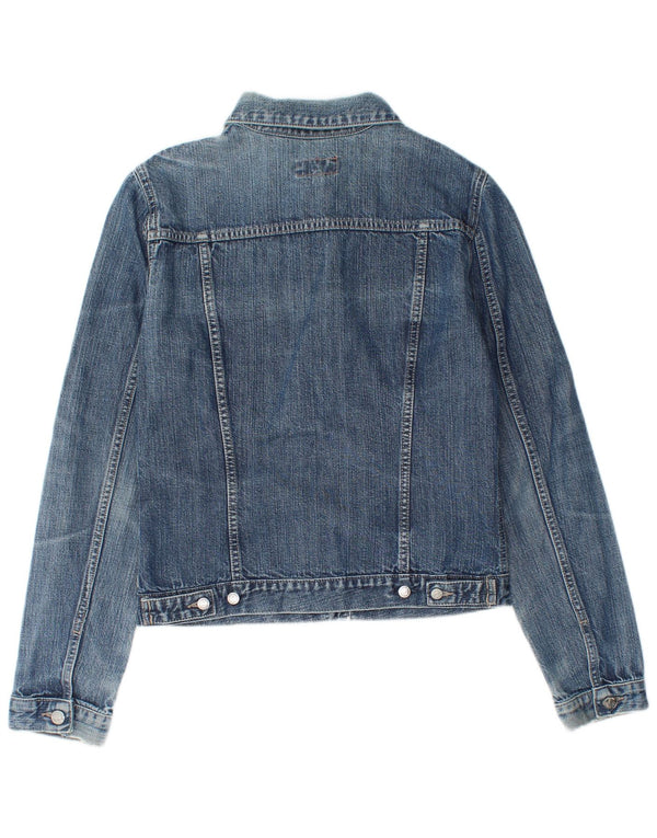 Giacca in denim da donna Carrera UK 12 cotone blu medio