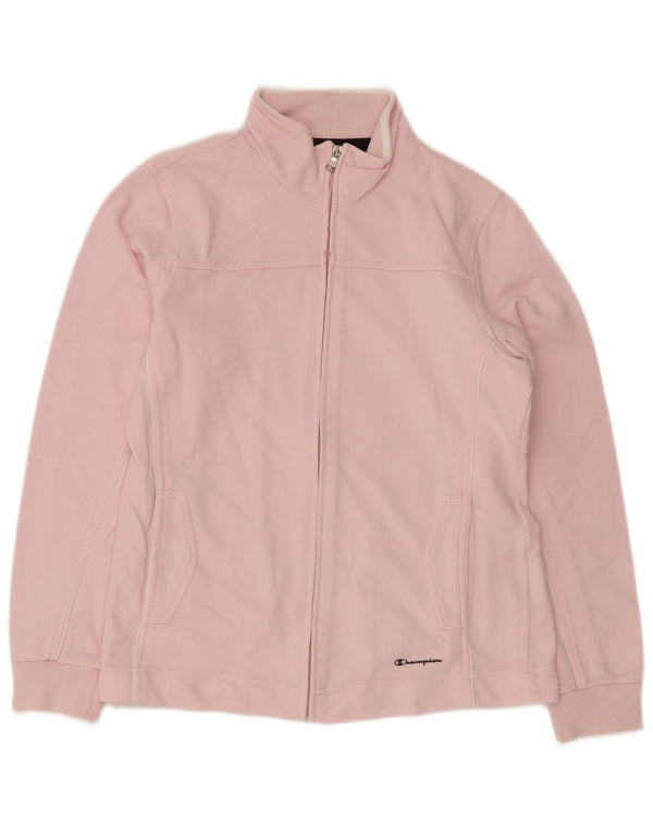 Giacca da tuta da donna con vestibilità regolare Champion UK 10 piccola in cotone rosa