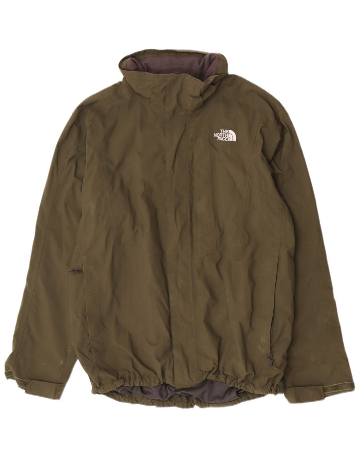 Giacca a vento da uomo The North Face UK 40 Large Green Nylon