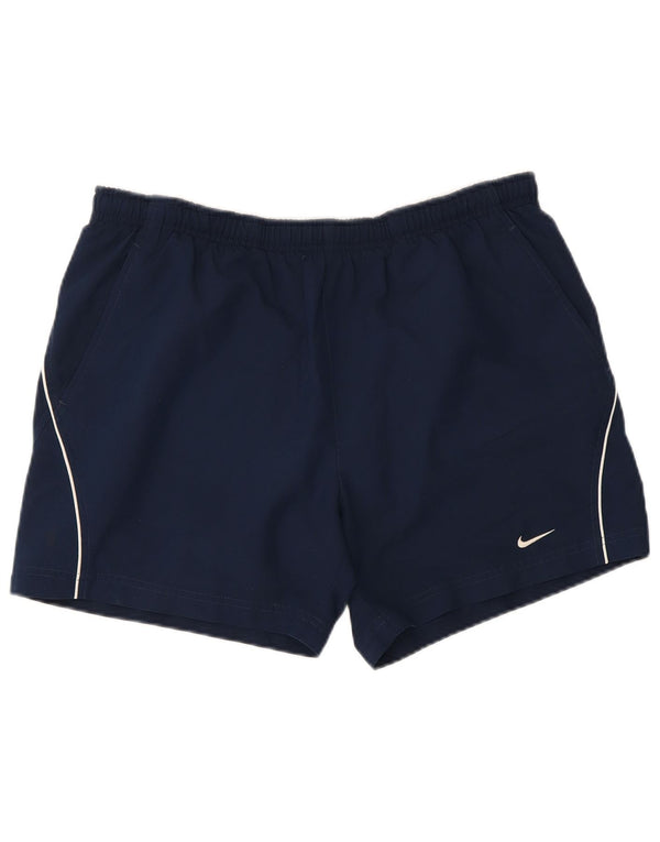 Pantaloncini sportivi da uomo NIKE medio blu navy