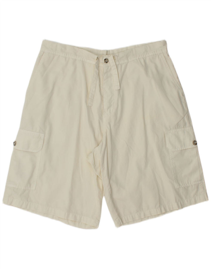 Pantaloncini cargo da uomo illimitati 2XL W36 cotone bianco