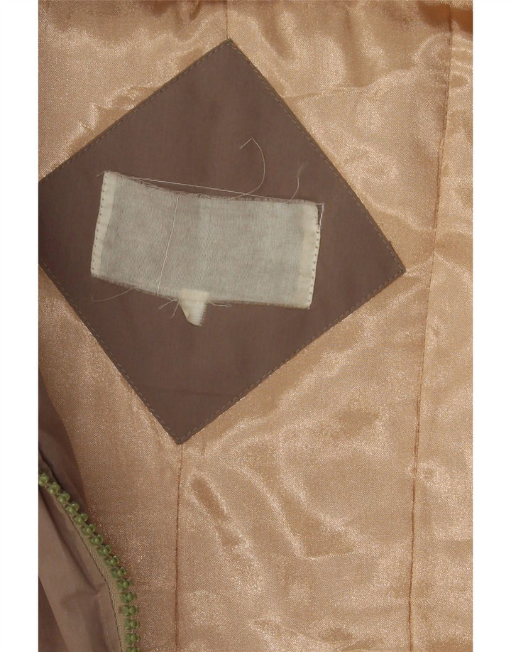 Gilet pratico da donna vintage UK 18 XL grigio