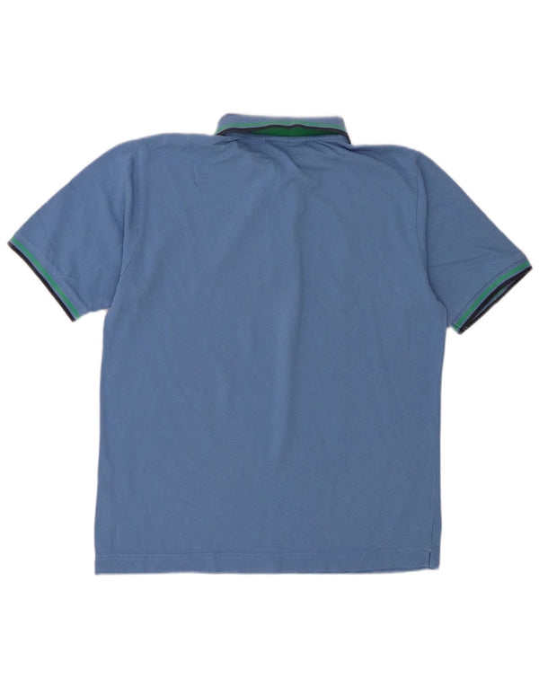 Polo Kappa Uomo Small Blu Cotone