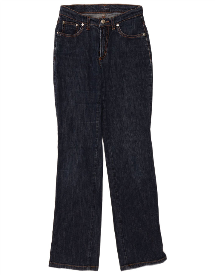 Jeans Dritti Donna TRUSSARDI W25 L30 Blu Navy