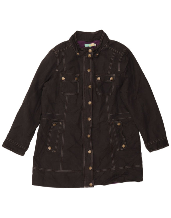 Soprabito oversize pratico da donna Boden UK 10 piccolo nero