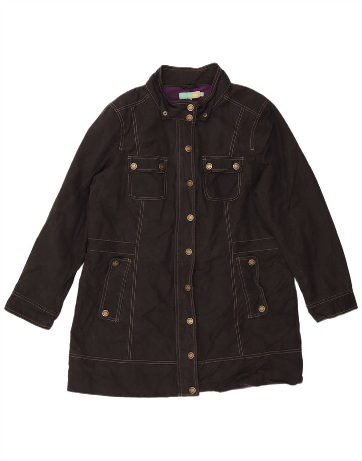 Soprabito oversize pratico da donna Boden UK 10 piccolo nero