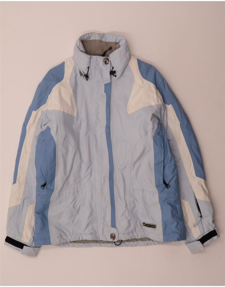 Giacca da sci da donna Hot Stuff IT 46 Large Blu in poliestere color block