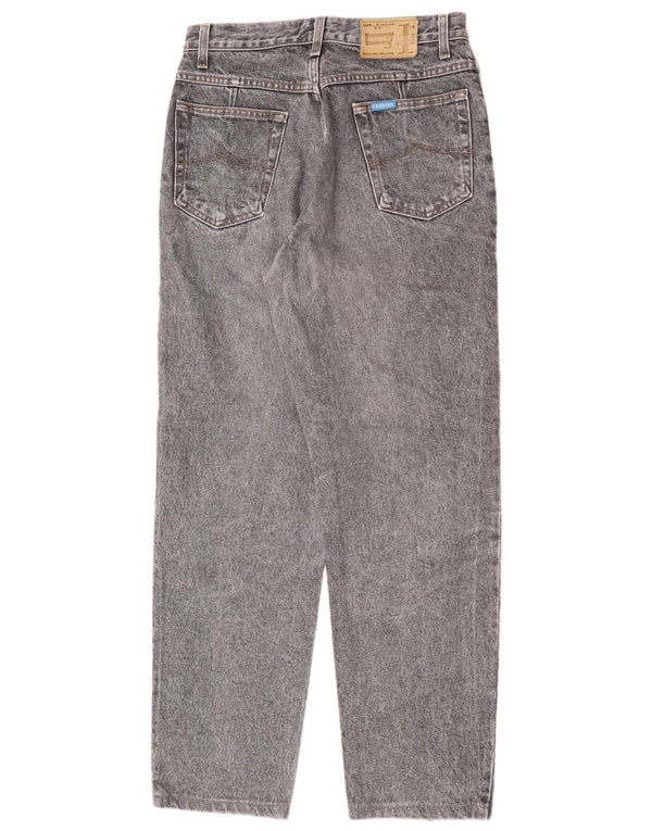 Jeans dritti da uomo Carrera lavaggio acido W30 L29 cotone grigio